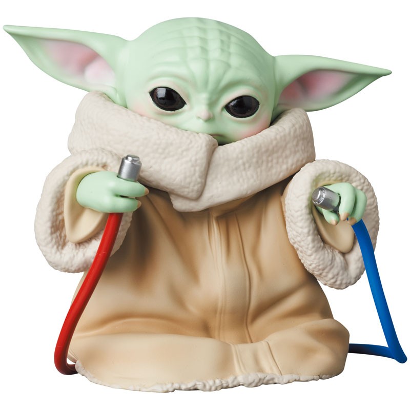 MEDICOM TOY ULTRA DETAIL MINI FIGURES STAR WARS THE MANDALORIAN THE CHILD FIXING WIRES