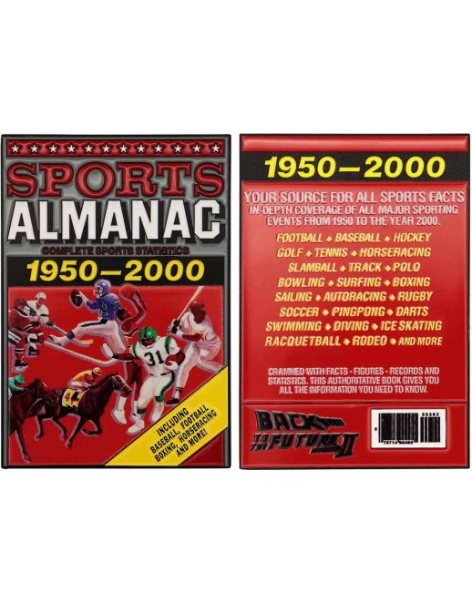 Fanattik Back to the Future Sports Almanac Ingot Limited Edition