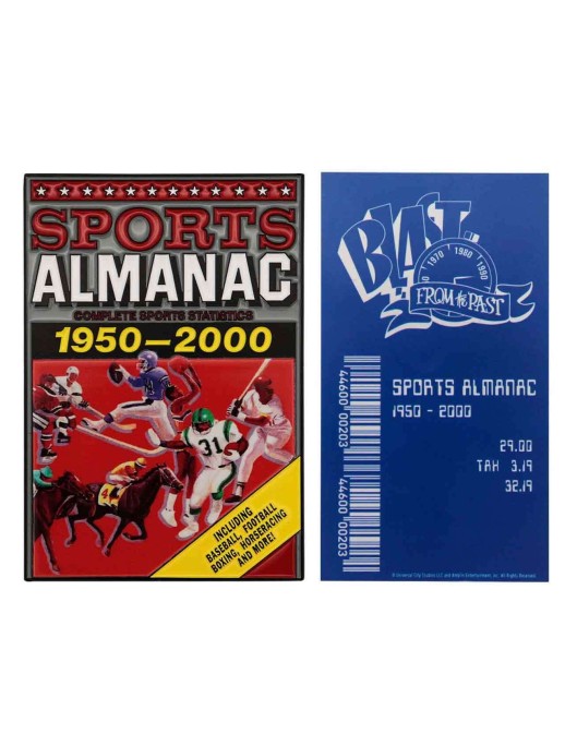Fanattik Back to the Future Sports Almanac Ingot Limited Edition
