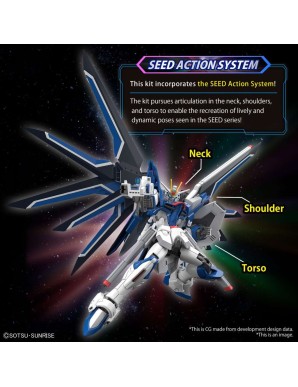 Bandai High Grade HGCE 1/144 Mobile Suit Gundam STTS-909 Rising Freedom Gundam