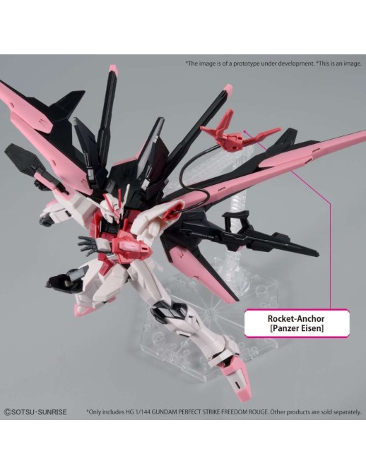 Bandai High Grade HGCE 1/144 Mobile Suit Gundam ZGMF-X20A-PF Gundam Perfect Strike Freedom Rouge