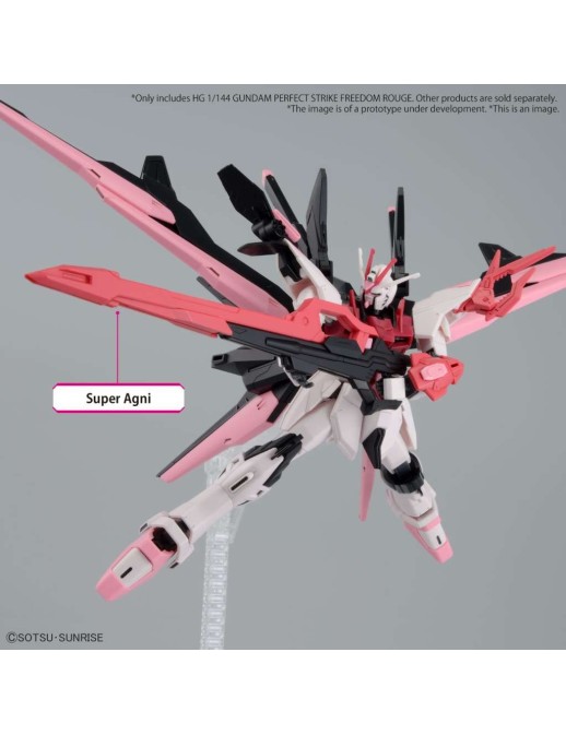 Bandai High Grade HGCE 1/144 Mobile Suit Gundam ZGMF-X20A-PF Gundam Perfect Strike Freedom Rouge