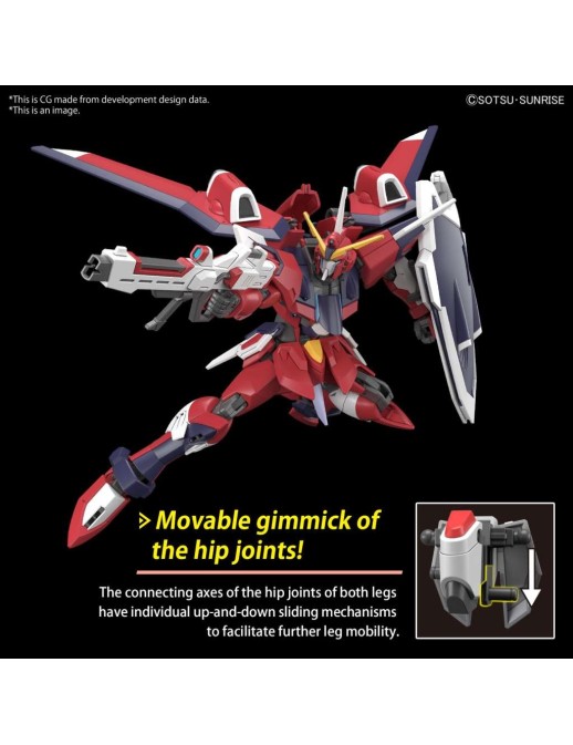 Bandai High Grade HGCE 1/144 Mobile Suit Gundam STTS-808 Immortal Justice Gundam
