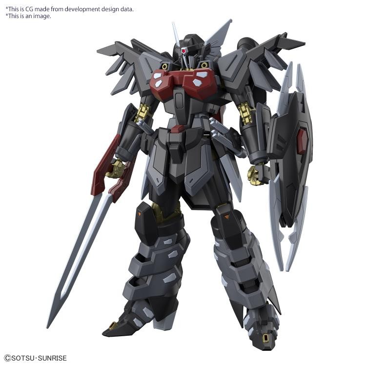 BANDAI HIGH GRADE HGGS 1/144 MOBILE SUIT GUNDAM NOG-M1A1 BLACK KNIGHT SQUAD SHI-VE.A