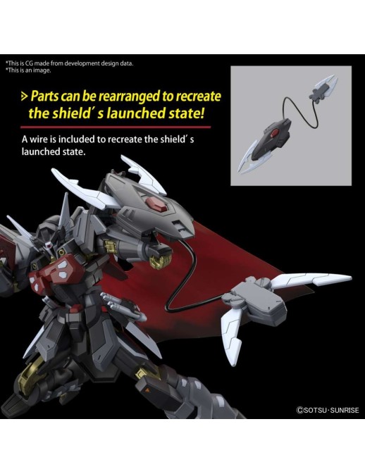Bandai High Grade HGGS 1/144 Mobile Suit Gundam Black Knight Squad Shi-ve.A