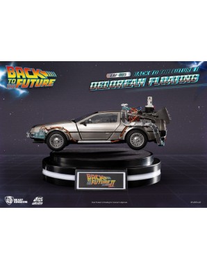 Beast Kingdom Egg Attack Floating Back to the Future II Delorean Deluxe Version