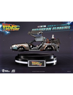 Beast Kingdom Egg Attack Floating Back to the Future II Delorean Deluxe Version