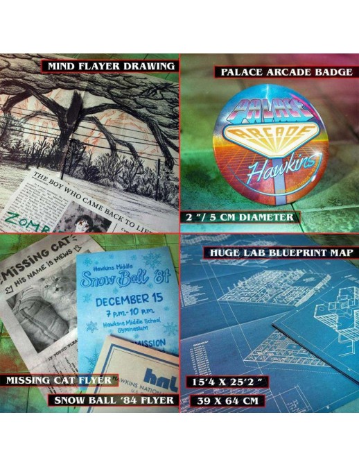 Doctor Collector Stranger Things Hawkings Memories Kit