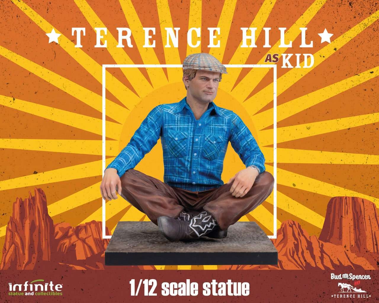 INFINITE STATUE & COLLECTIBLES TERENCE HILL AS KID 1/12 SCALE STATUE