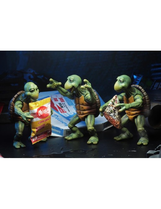 Neca Teenage Mutant Ninja Turtles Baby Turtles 1/4 Scale Figure Set