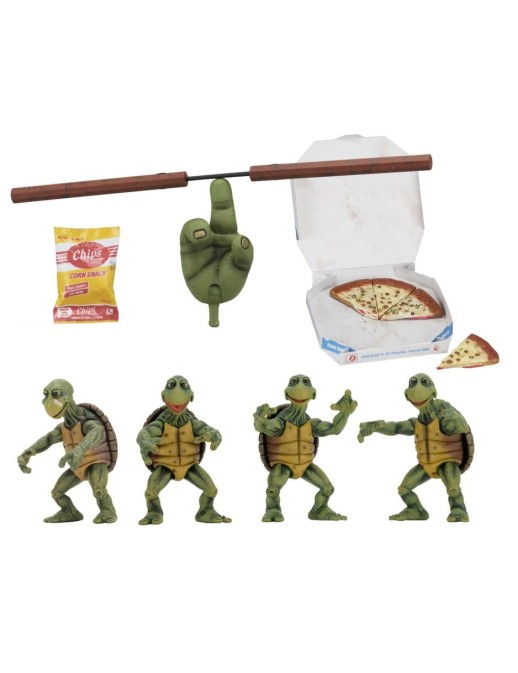 Neca Teenage Mutant Ninja Turtles Baby Turtles 1/4 Scale Figure Set