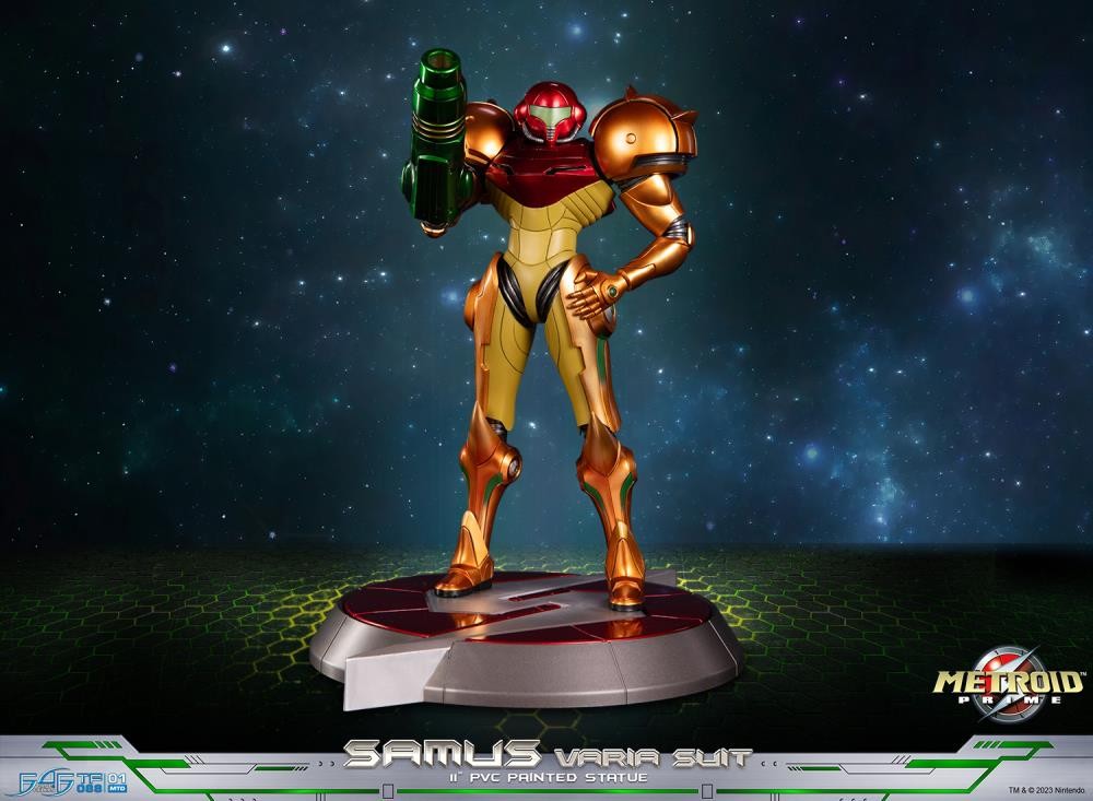 FIRST 4 FIGURES METROID PRIME SAMUS VARIA SUIT STANDARD EDITION