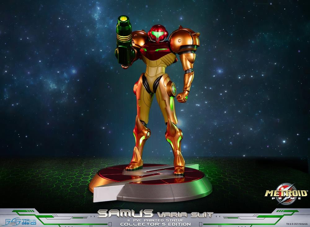 FIRST 4 FIGURES METROID PRIME SAMUS VARIA SUIT COLLECTOR'S EDITION