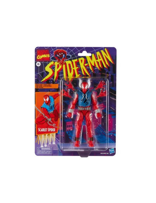 Hasbro Marvel Legends Retro Collection Scarlet Spider
