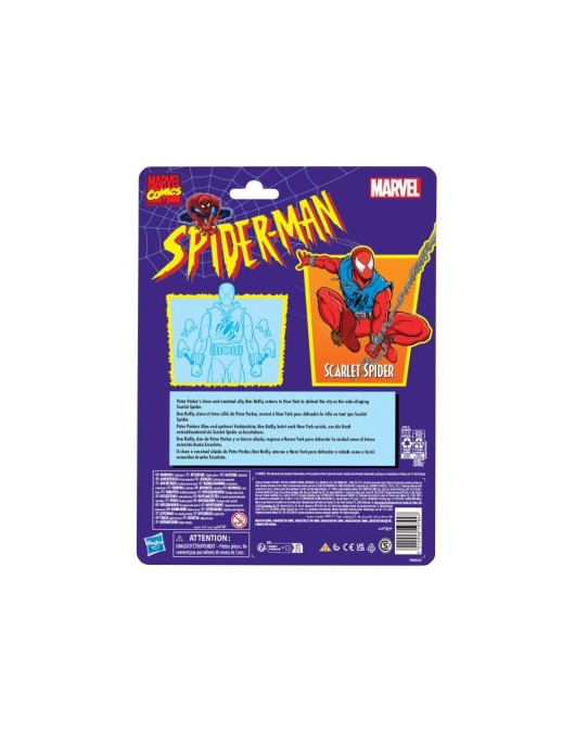 Hasbro Marvel Legends Retro Collection Scarlet Spider