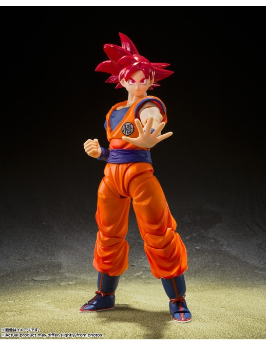 Bandai S.H. Figuarts Dragon Ball Super Son Goku Super Saiyan God of Virtue
