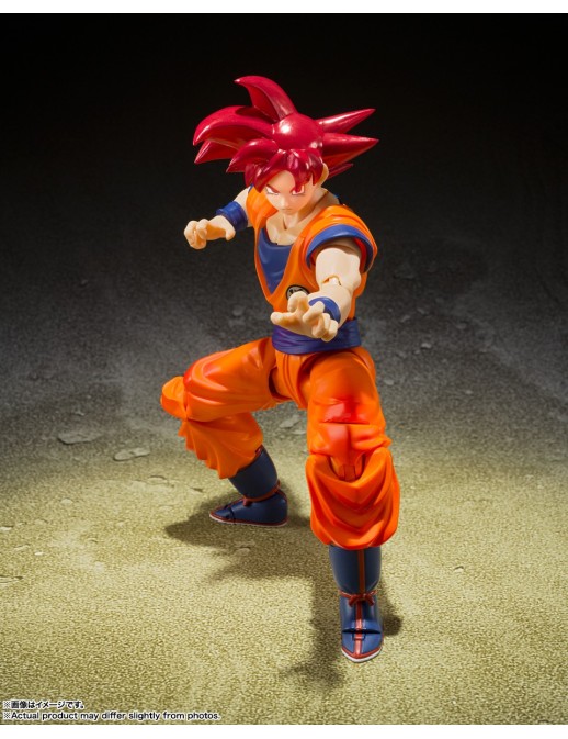 Bandai S.H. Figuarts Dragon Ball Super Son Goku Super Saiyan God of Virtue