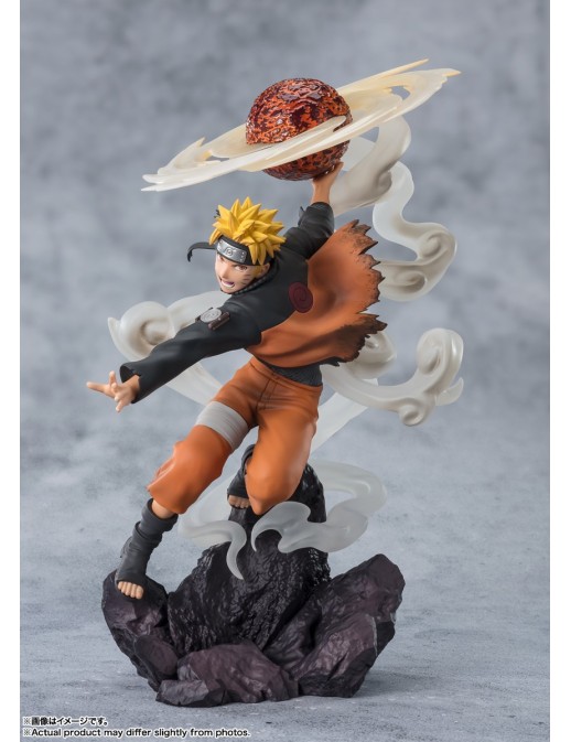Bandai Figuarts Zero Naruto Shippuden Naruto Uzumaki Sage Art Lava Release Rasenshuriken