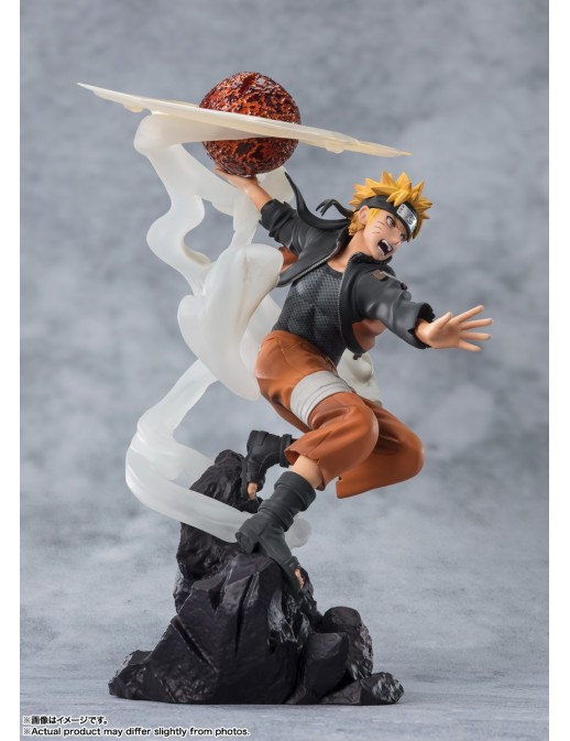 Bandai Figuarts Zero Naruto Shippuden Naruto Uzumaki Sage Art Lava Release Rasenshuriken