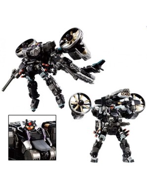 Takara Tomy Diaclone Reboot Tactical Mover Garuda Versaulter Gyro Lifter Unit Raven