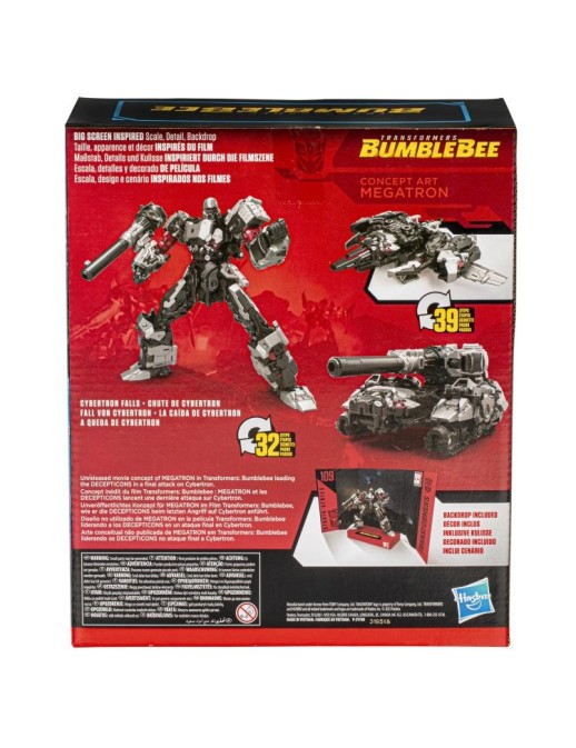 Hasbro Transformers Studio Series 109 Leader Concept Art Megatron