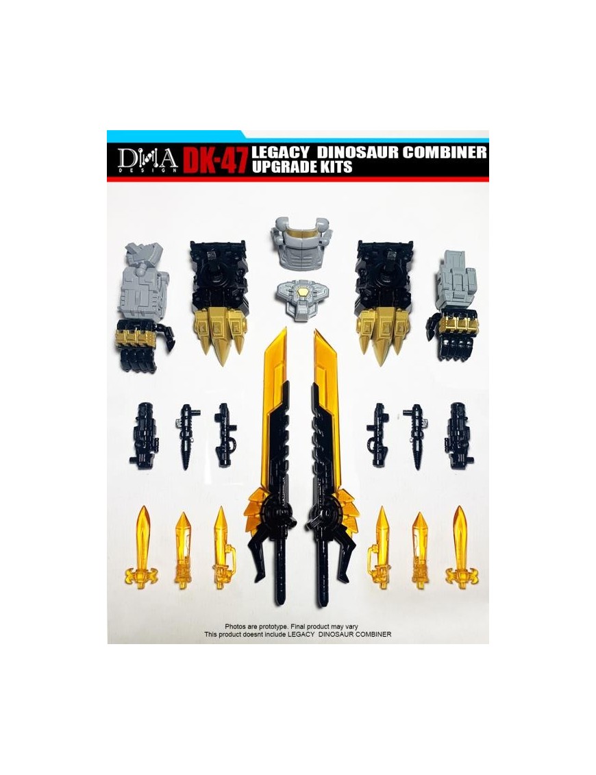 DNA Design DK-47 Upgrade Kit for Transformers Legacy Dinosaurus Combiner DNA Design DK-47 Upgrade Kit for Transformers Legacy Dinosaurus Combiner