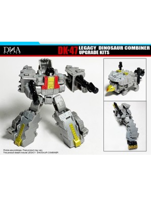 DNA Design DK-47 Upgrade Kit for Transformers Legacy Dinosaurus Combiner