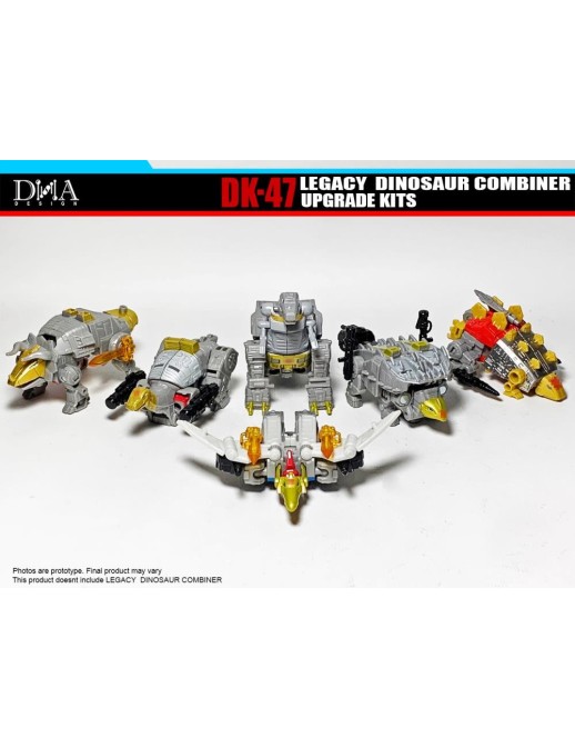 DNA Design DK-47 Upgrade Kit for Transformers Legacy Dinosaurus Combiner