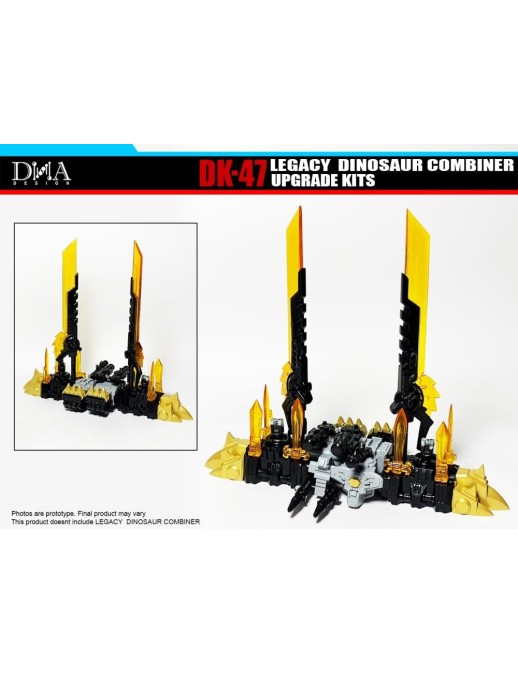 DNA Design DK-47 Upgrade Kit for Transformers Legacy Dinosaurus Combiner