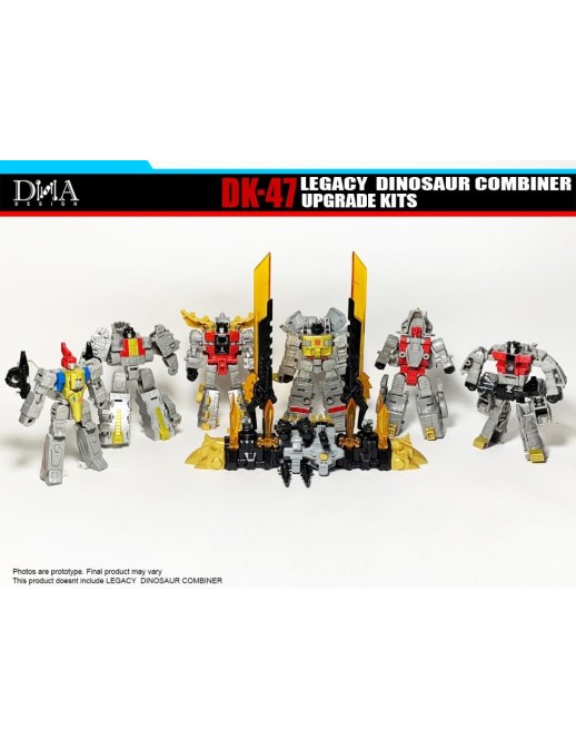 DNA Design DK-47 Upgrade Kit for Transformers Legacy Dinosaurus Combiner