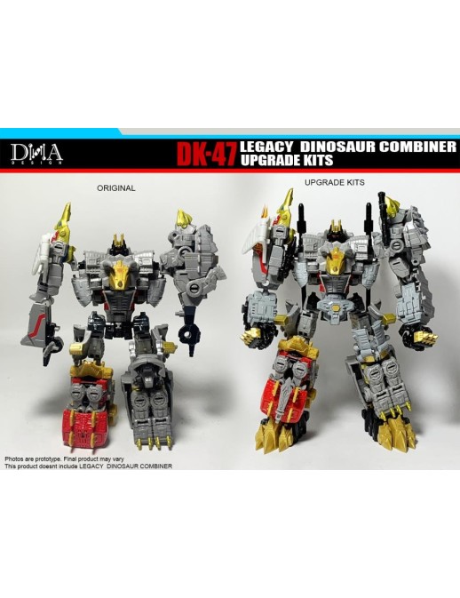 DNA Design DK-47 Upgrade Kit for Transformers Legacy Dinosaurus Combiner