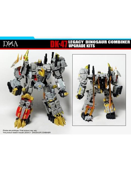 DNA Design DK-47 Upgrade Kit for Transformers Legacy Dinosaurus Combiner