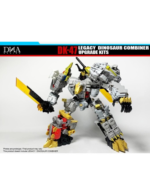 DNA Design DK-47 Upgrade Kit for Transformers Legacy Dinosaurus Combiner