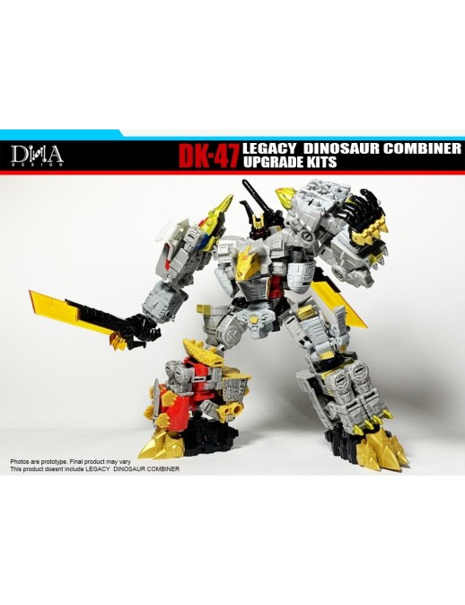 DNA Design DK-47 Upgrade Kit for Transformers Legacy Dinosaurus Combiner