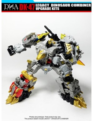 DNA Design DK-47 Upgrade Kit for Transformers Legacy Dinosaurus Combiner