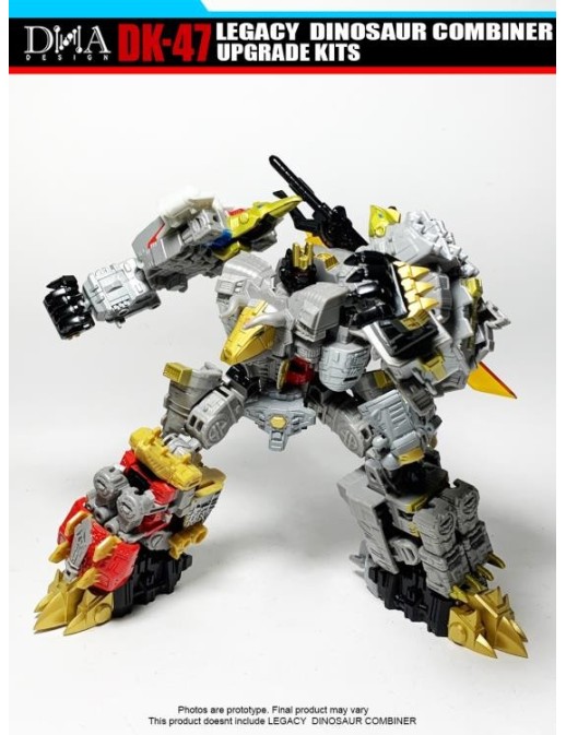 DNA Design DK-47 Upgrade Kit for Transformers Legacy Dinosaurus Combiner