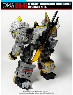DNA Design DK-47 Upgrade Kit for Transformers Legacy Dinosaurus Combiner