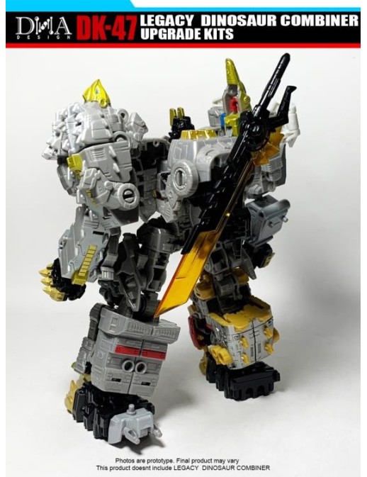 DNA Design DK-47 Upgrade Kit for Transformers Legacy Dinosaurus Combiner