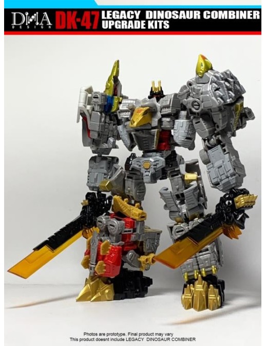 DNA Design DK-47 Upgrade Kit for Transformers Legacy Dinosaurus Combiner