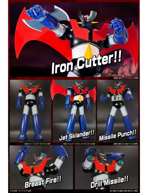 Future Quest Grand Action Big Size Model Mazinger Z Original Color Version