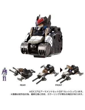 Takara Tomy Diaclone Reboot EX Core & Armament Set 2