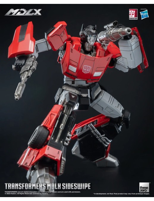 Threezero Transformers MDLX Articulated Figures Series Sideswipe