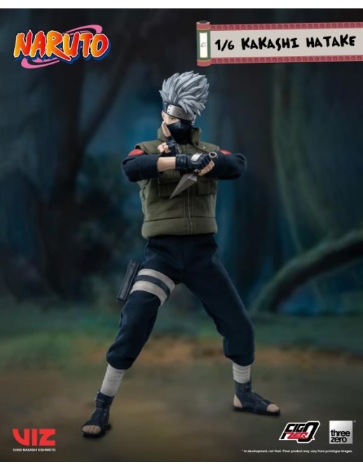 Threezero FigZero Naruto Kakashi Hatake