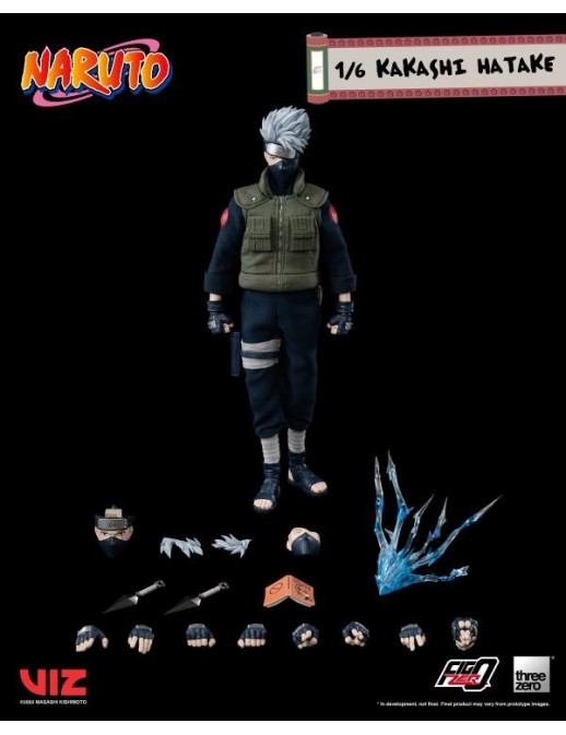 Threezero FigZero Naruto Kakashi Hatake