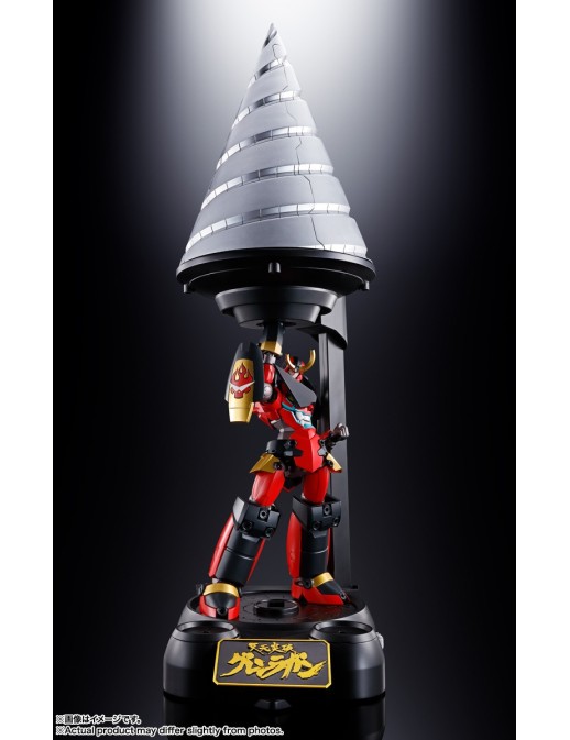 Bandai Soul of Chogokin GX-107 Gurren Lagann & Giant Rotation Giga Drill Set
