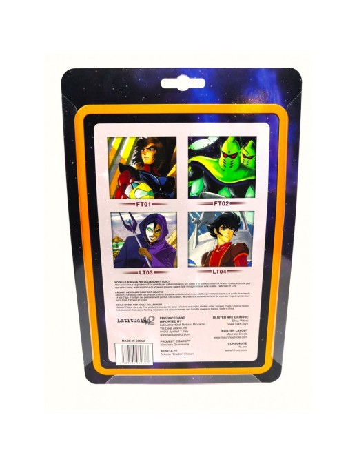 Latitudine 42 Mini Vintage Figure Mazinger Z LT-03 Barone Ashura