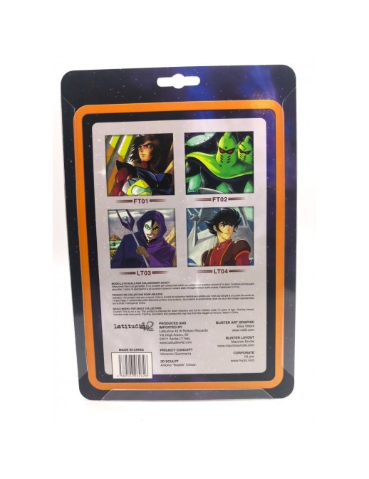 copy of Latitudine 42 Mini Vintage Figure Mazinger Z LT-03 Barone Ashura