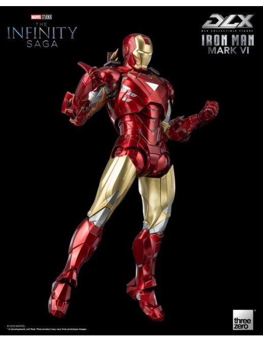 Threezero Avengers Infinity Saga DLX Collectible Figure Iron Man Mark VI 1/12 Scale