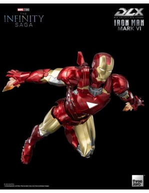 Threezero Avengers Infinity Saga DLX Collectible Figure Iron Man Mark VI 1/12 Scale