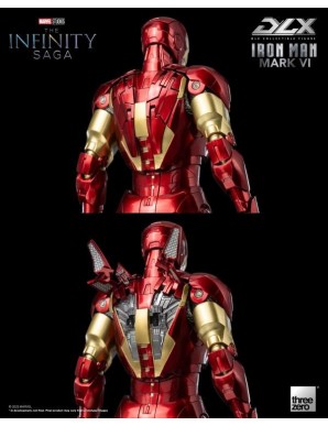 Threezero Avengers Infinity Saga DLX Collectible Figure Iron Man Mark VI 1/12 Scale